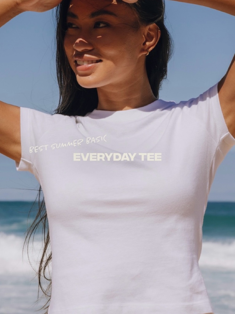 Daily Drills White Everyday Tee - Short Sleeve